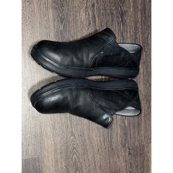 Red Wing Shoes Cross Lite Safety Toe Slip-on Black Leather Mens Shoe size 9.5 main image 4